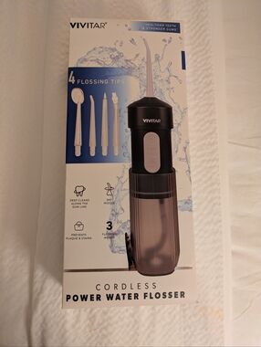 VIVITAR Cordless Power Water Flosser - Black